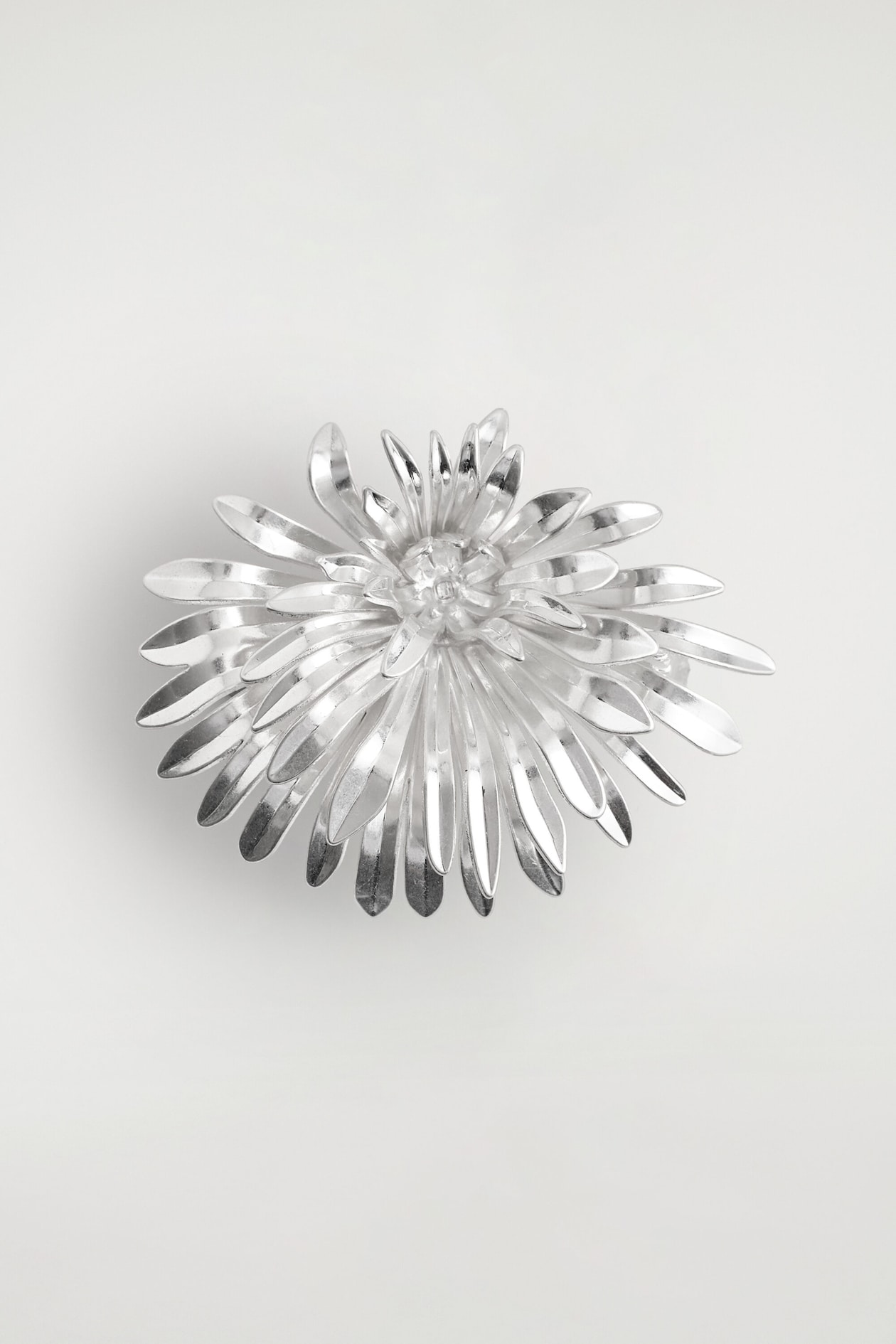 Abstract floral brooch