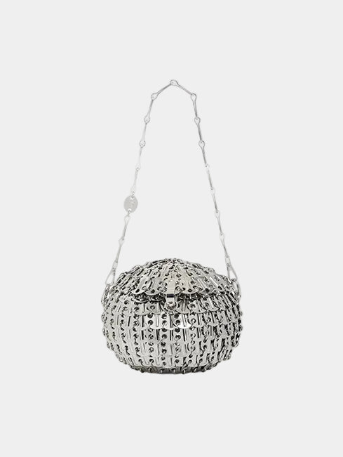 Iconic silver sphere 1969 bag