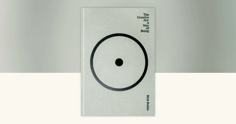 The Creative Act book cover